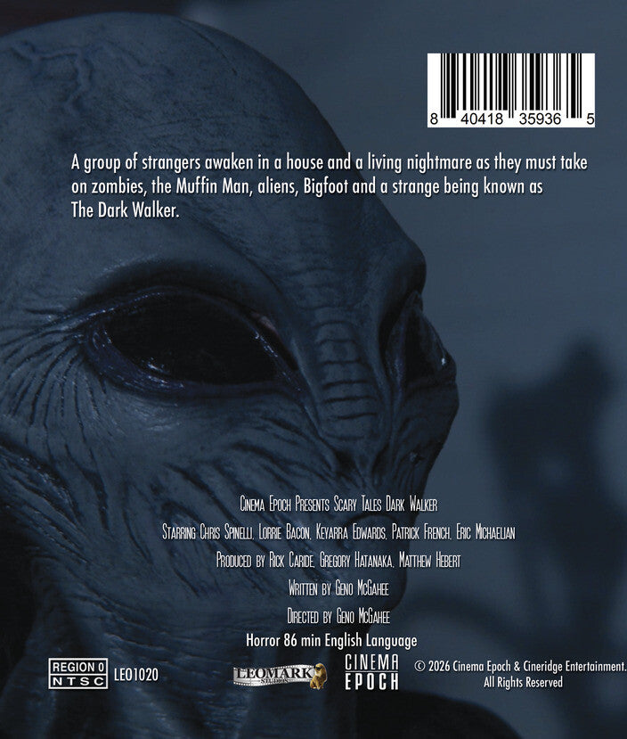 Scary Tales Dark Walker [Blu-ray] - Back Panel - 
