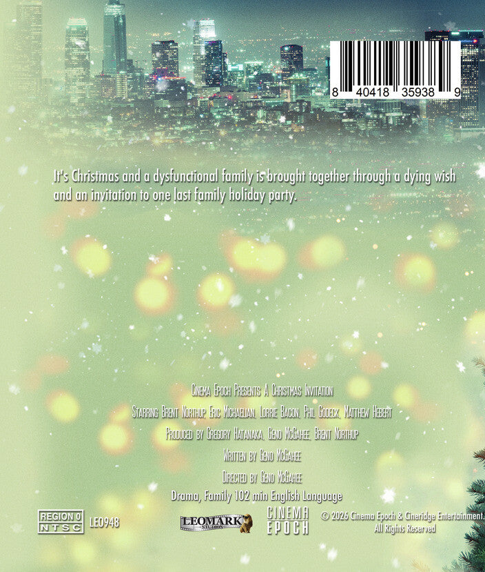 A Christmas Invitation [Blu-ray] - Back Panel - 