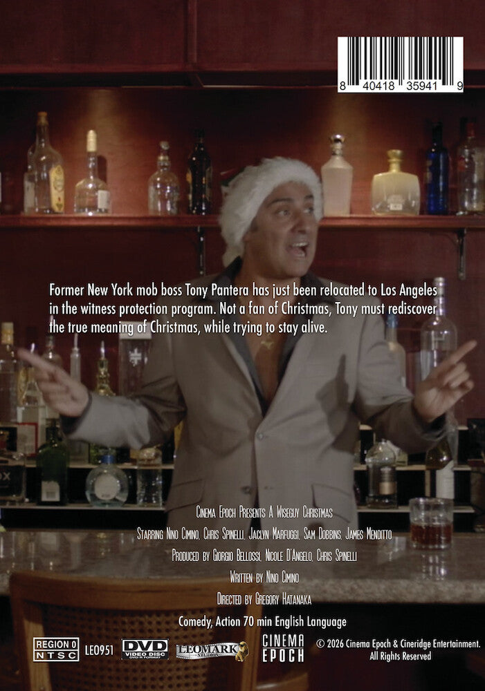 A Wiseguy Christmas - Back Panel - 