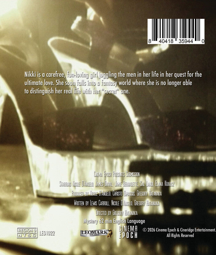 Submission [Blu-ray] - Back Panel - 