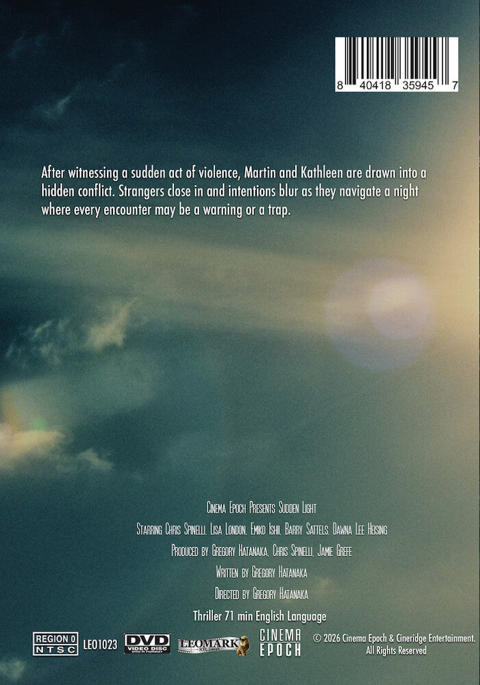Sudden Light - Back Panel - 