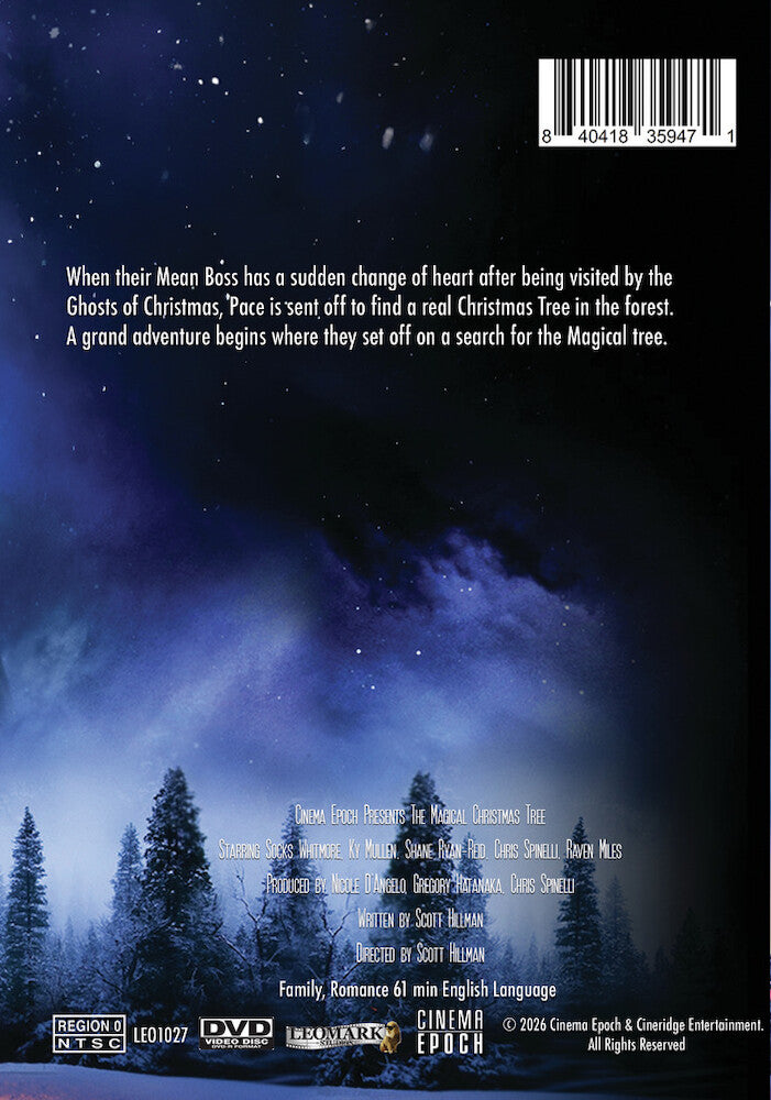 The Magical Christmas Tree - Back Panel - 