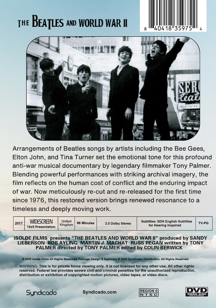 The Beatles And World War II - Back Panel - 