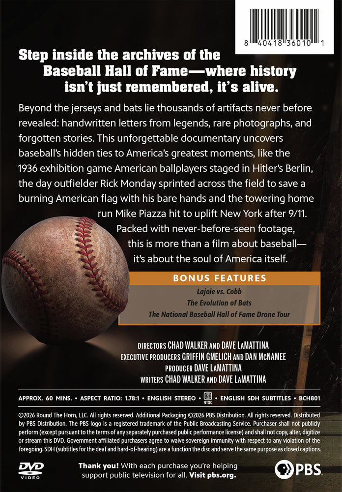Baseball: Echoes from the Bleachers - Back Panel - 