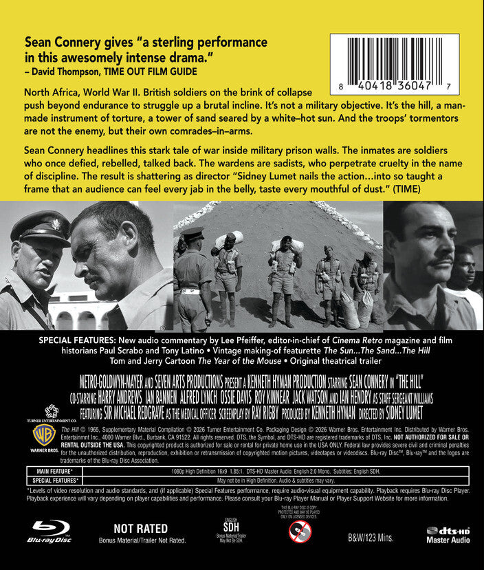 The Hill [Blu-ray] - Back Panel - 