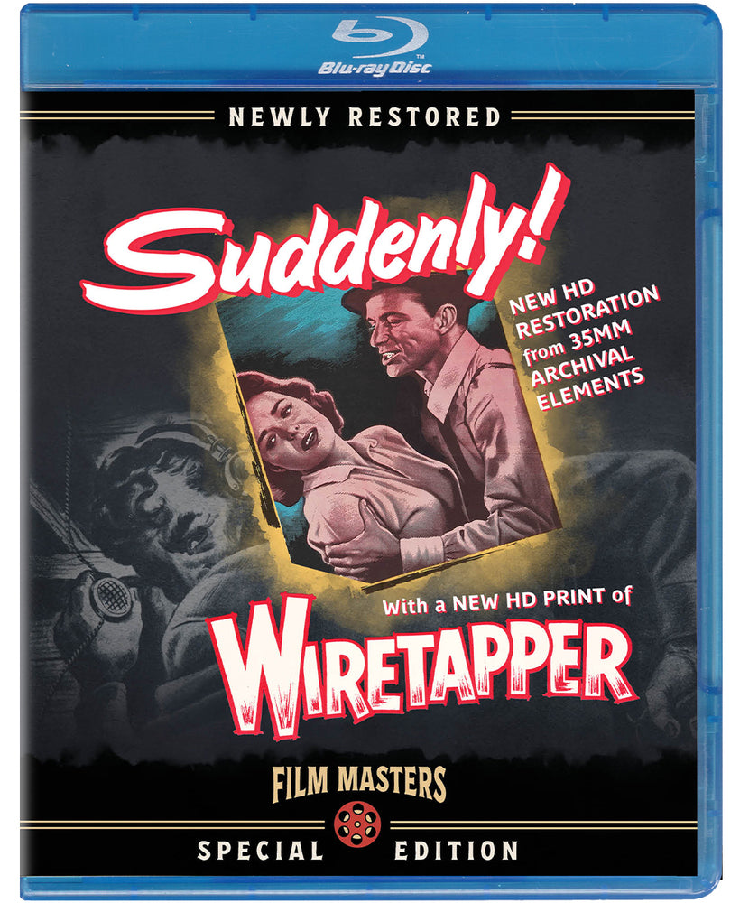 Suddenly! (1954) with Bonus Film, Wiretapper (1955) - 