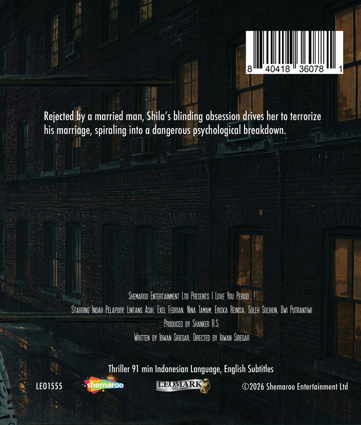 I Love You Period [Blu-ray] - Back Panel - 