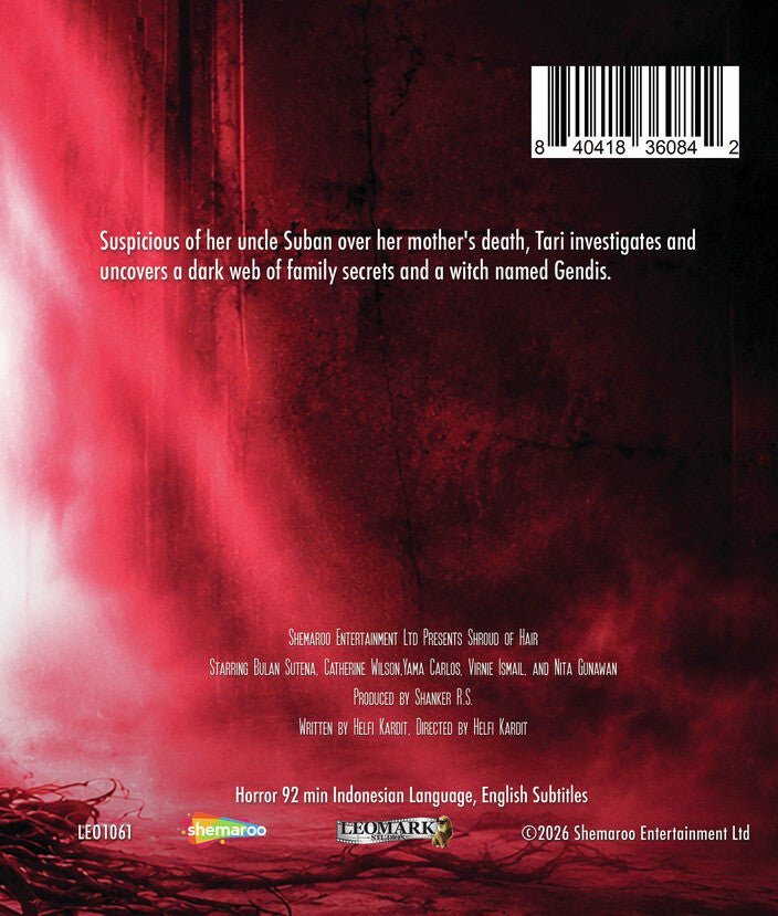 Shroud of Hair [Blu-ray] - Back Panel - 