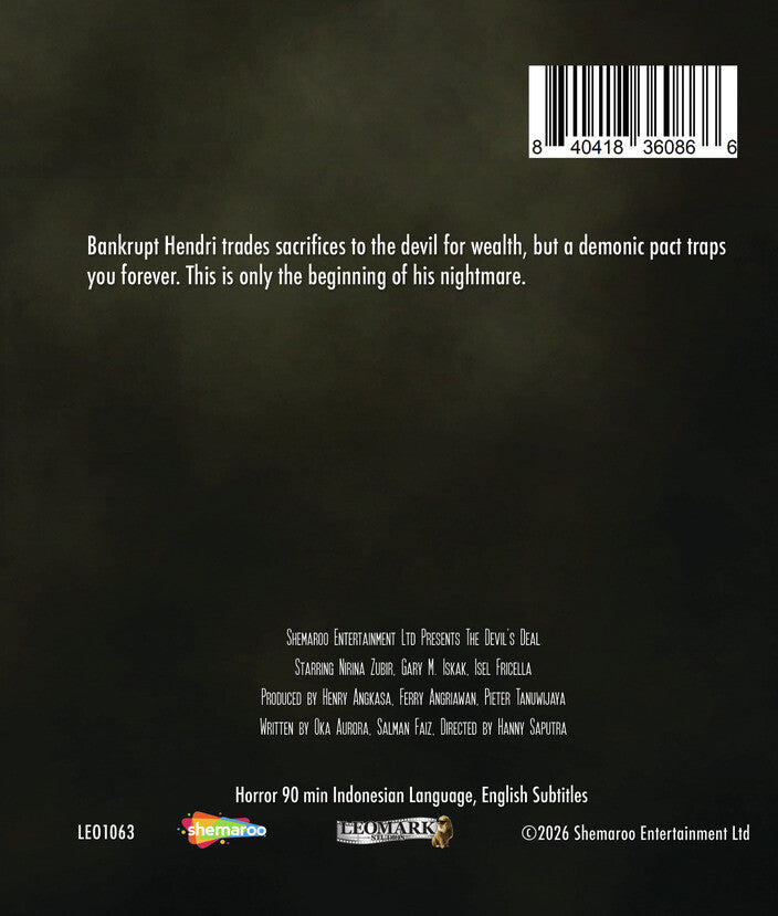 The Devil's Deal [Blu-ray] - Back Panel - 