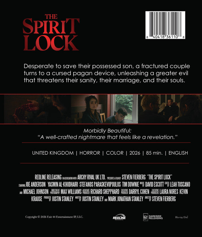 Spirit Lock [Blu-ray] - Back Panel - 