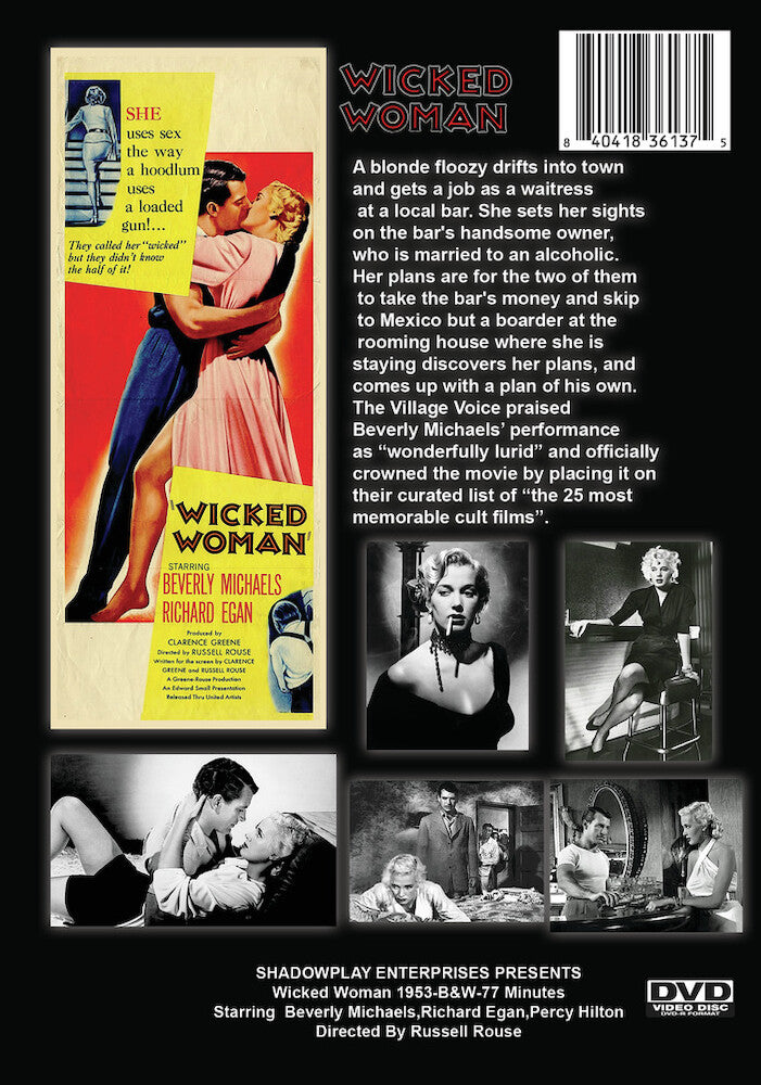 Wicked Woman - Back Panel - 