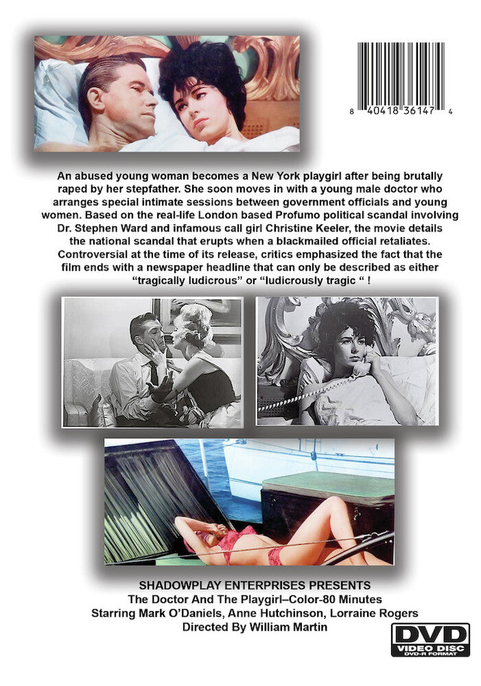 The Doctor and the Playgirl - Back Panel - 