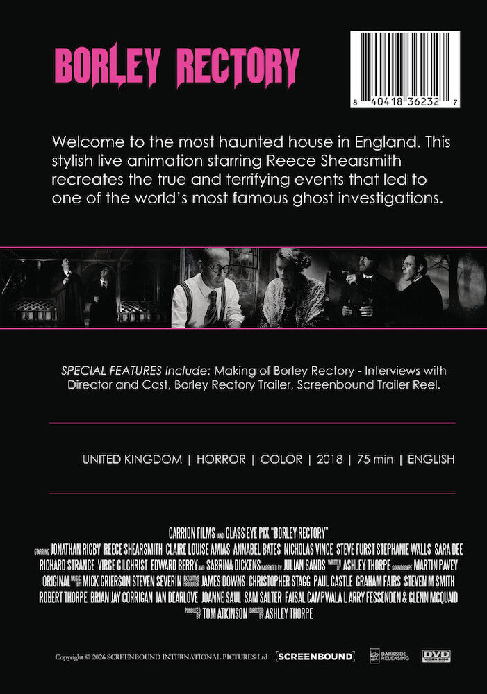 Borley Rectory - Back Panel - 