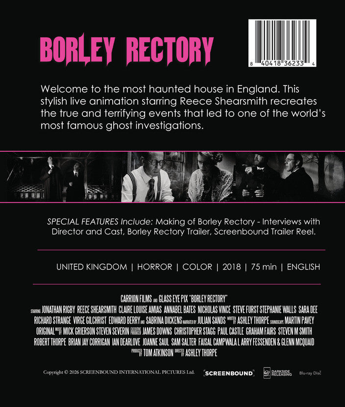 Borley Rectory [Blu-ray] - Back Panel - 