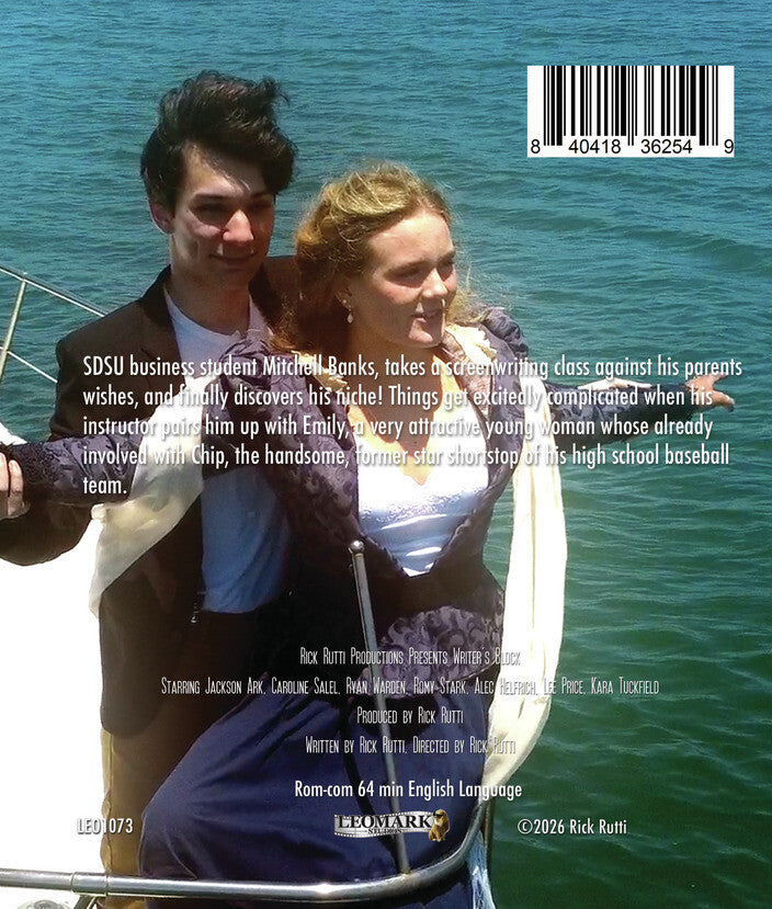 Writer's Block [Blu-ray] - Back Panel - 
