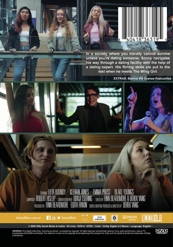 The Wing Girl - Back Panel - 
