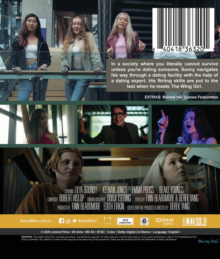 The Wing Girl [Blu-ray] - Back Panel - 