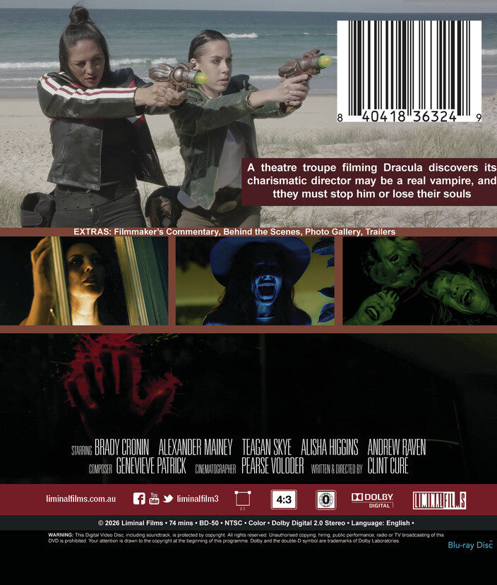 Dracula Revamped [Blu-ray] - Back Panel - 