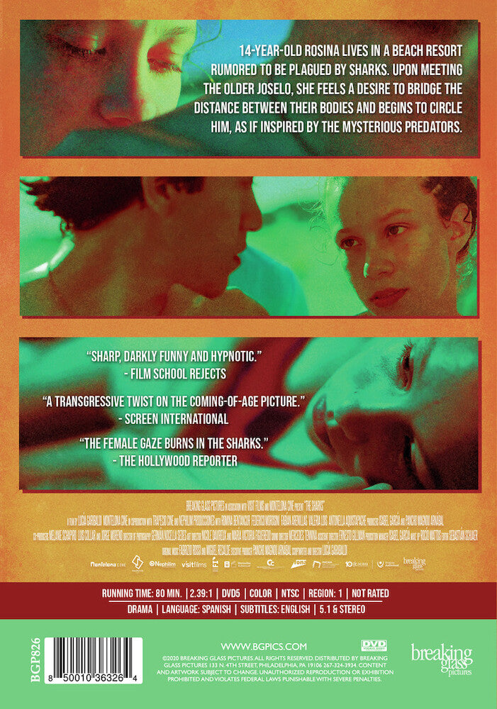 the sharks - Back Panel - DVD