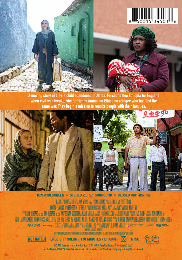 sweetness in the belly - Back Panel - DVD