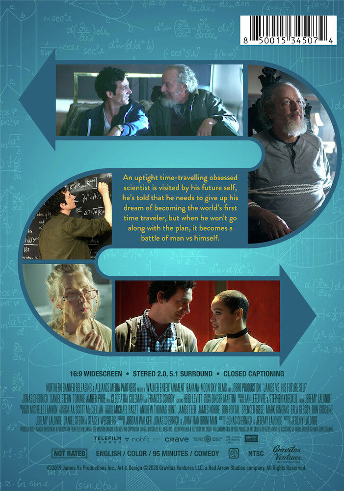 james vs. his future self - Back Panel - DVD