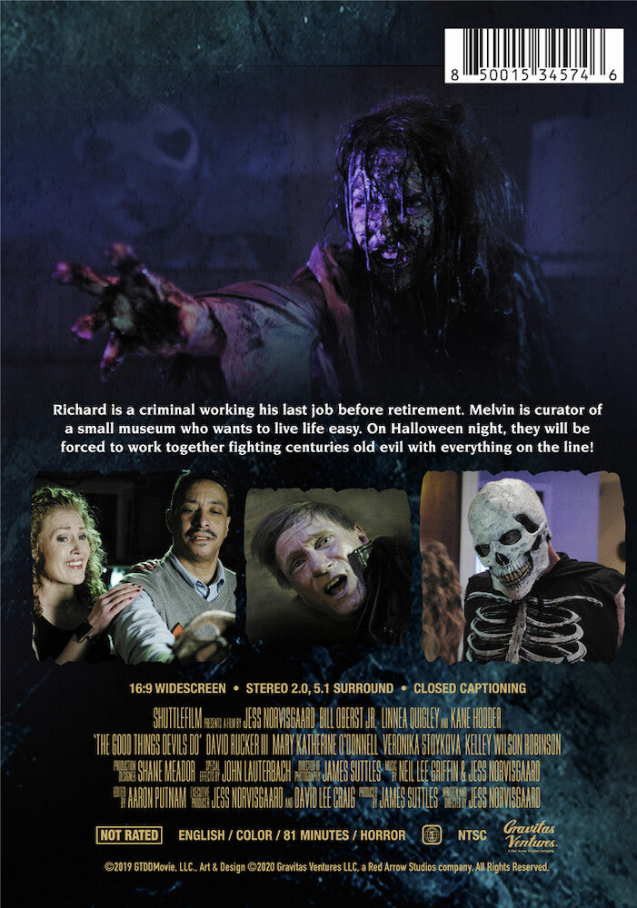 the good things devils do - Back Panel - DVD