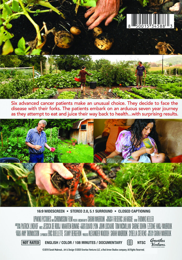 The Food Cure - Back Panel - 