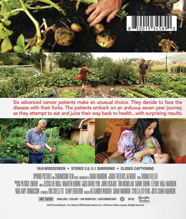 The Food Cure - Back Panel - 