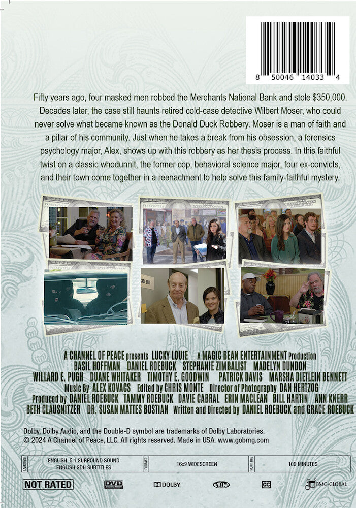 lucky louie - Back Panel - DVD