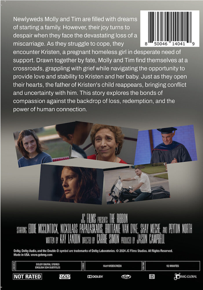 the ribbon - Back Panel - DVD