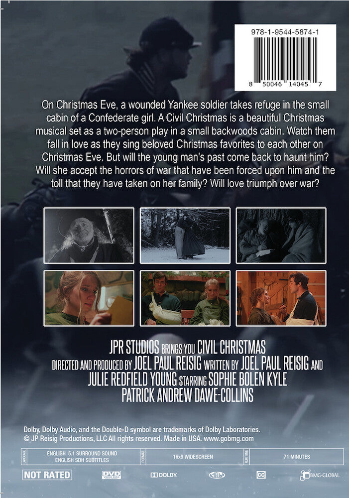 civil christmas - Back Panel - DVD