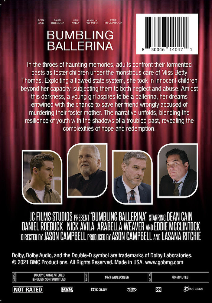 bumbling ballerina - Back Panel - DVD