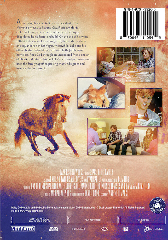 grace of the father - Back Panel - DVD