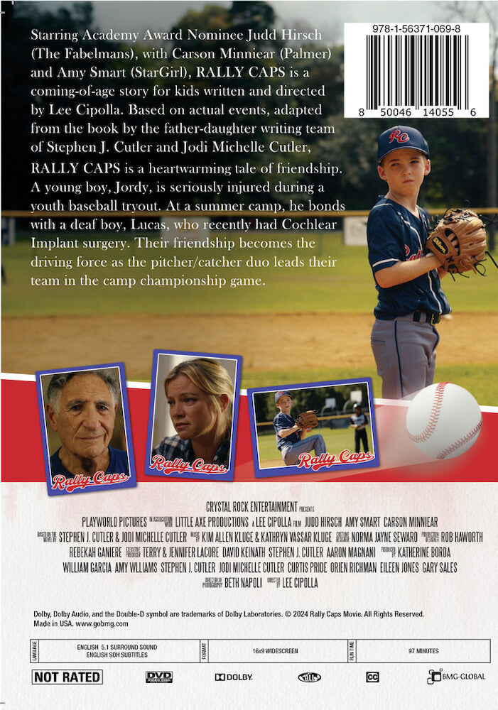 rally caps - Back Panel - DVD