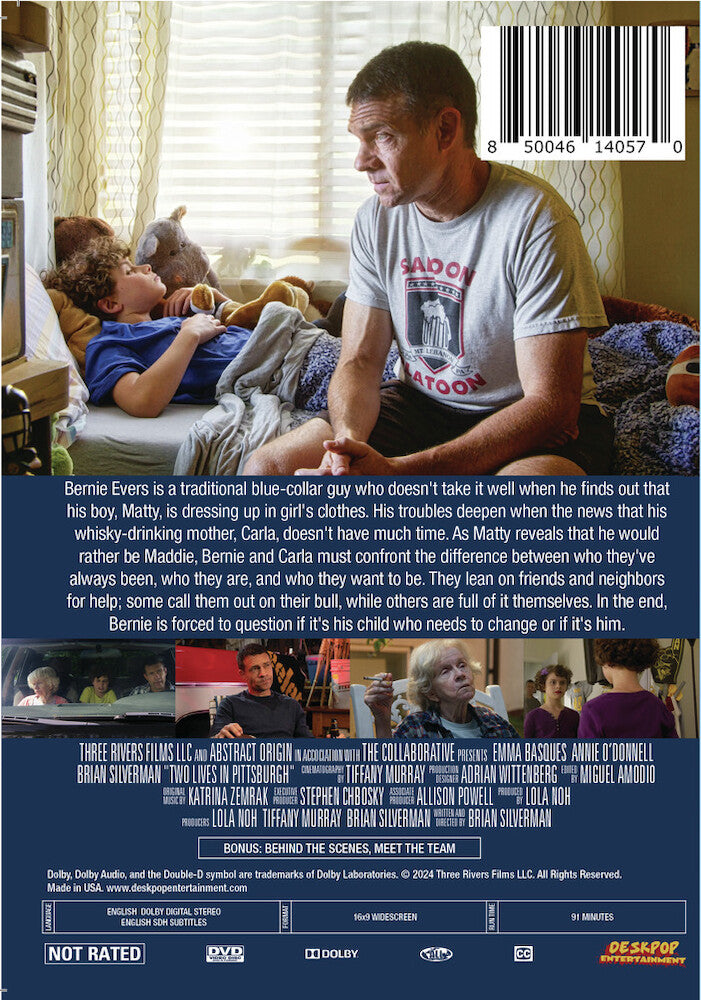 2 lives in pittsburgh - Back Panel - DVD