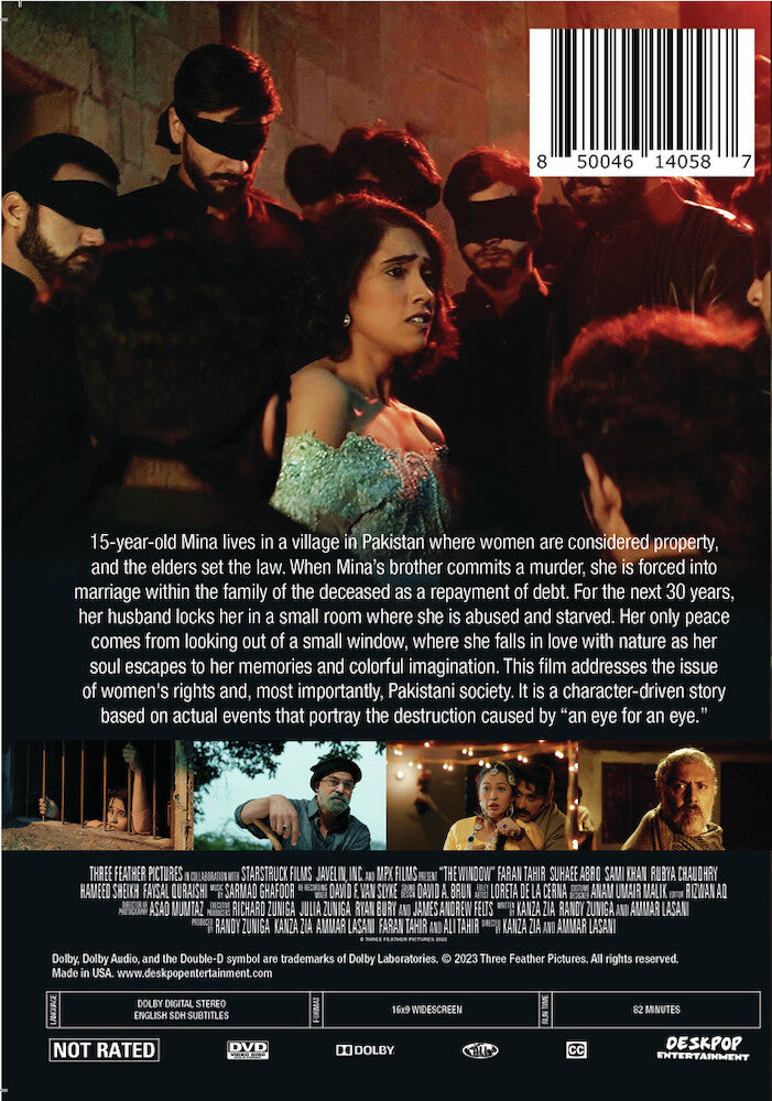 the window - Back Panel - DVD