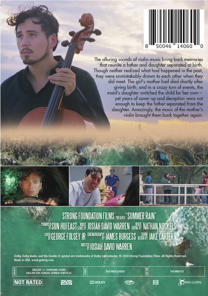 summer rain - Back Panel - DVD