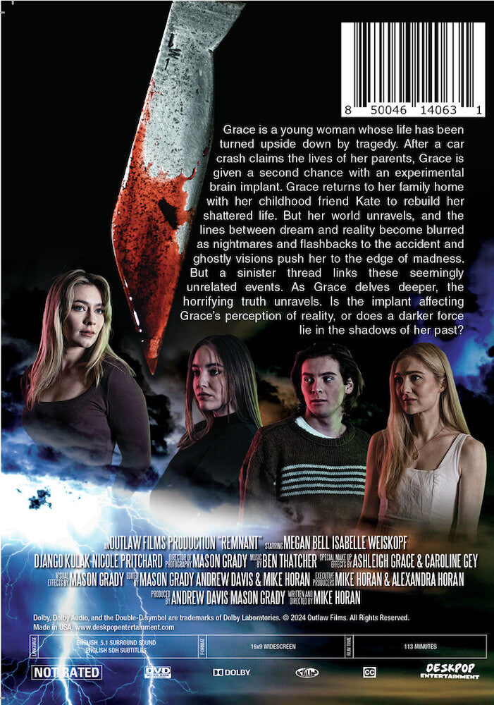 remnant - Back Panel - DVD