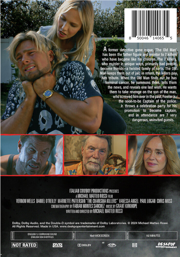 the charisma killers - Back Panel - DVD