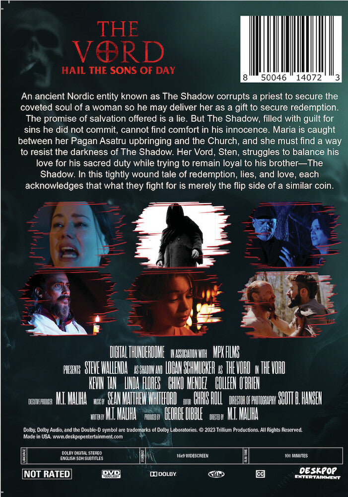 the vord - Back Panel - DVD