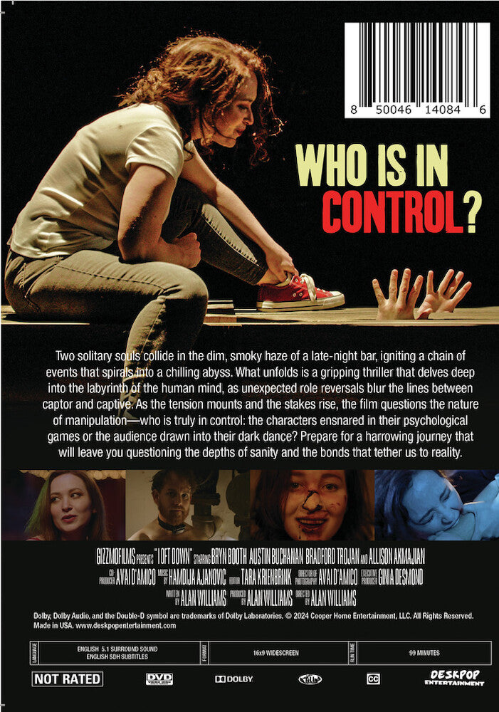 10 feet down - Back Panel - DVD