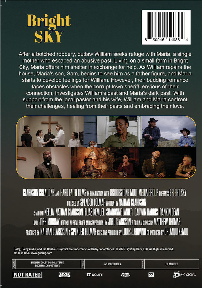 bright sky - Back Panel - DVD