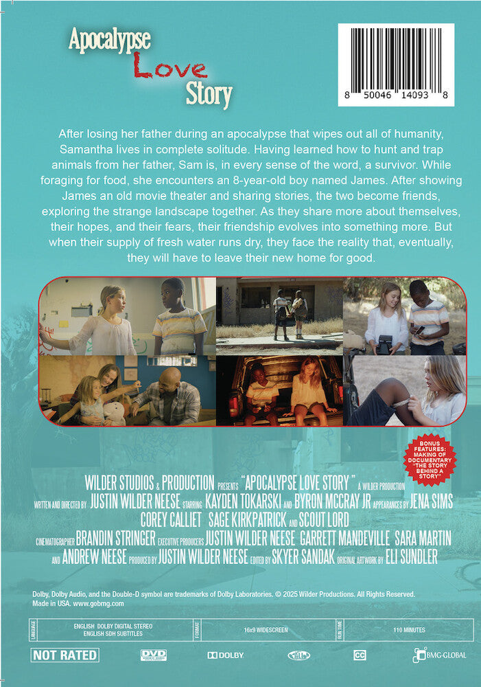 apocalypse love story - Back Panel - DVD