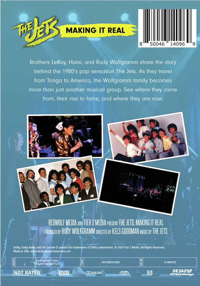 the jets: making it real - Back Panel - DVD