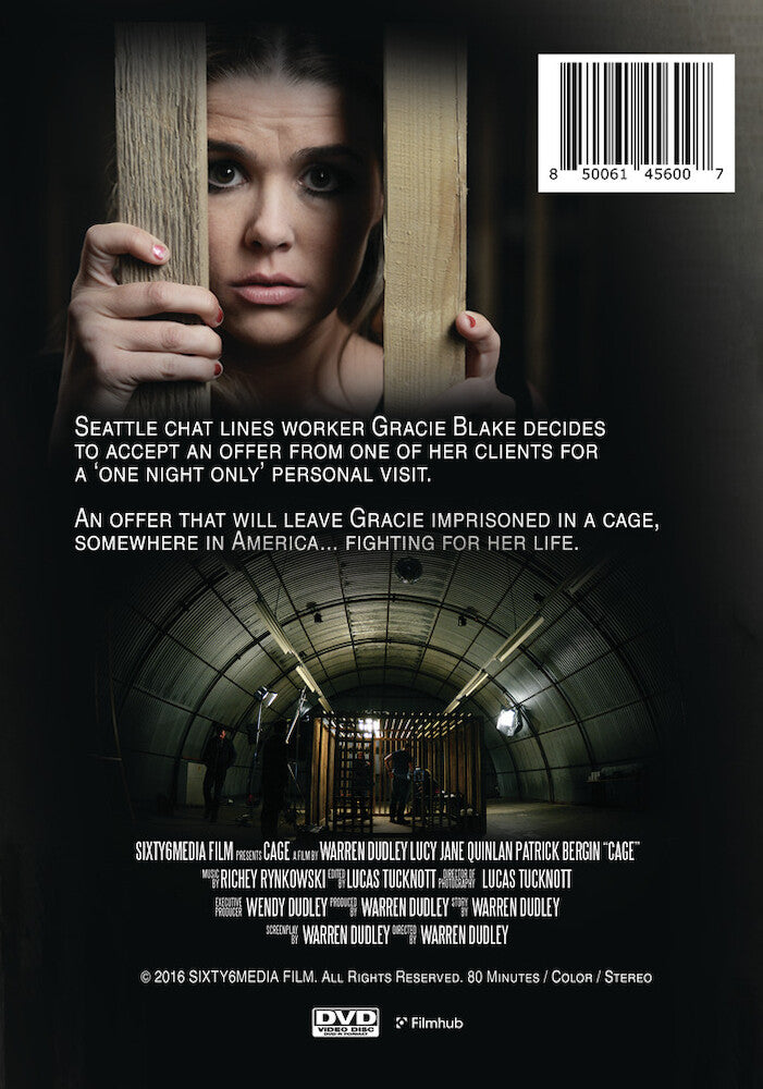 cage - Back Panel - DVD