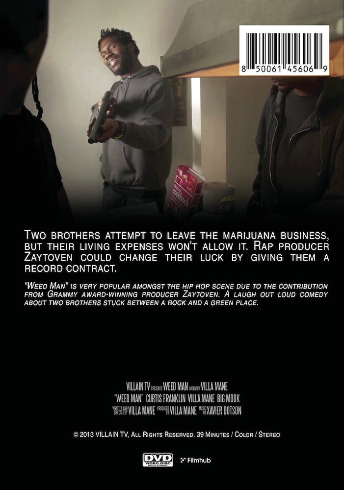 weed man - Back Panel - DVD