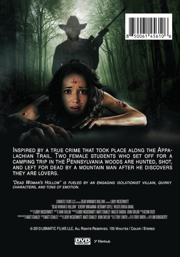 dead woman's hollow - Back Panel - DVD