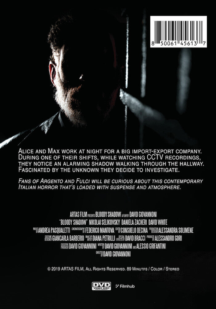 bloody shadow - Back Panel - DVD