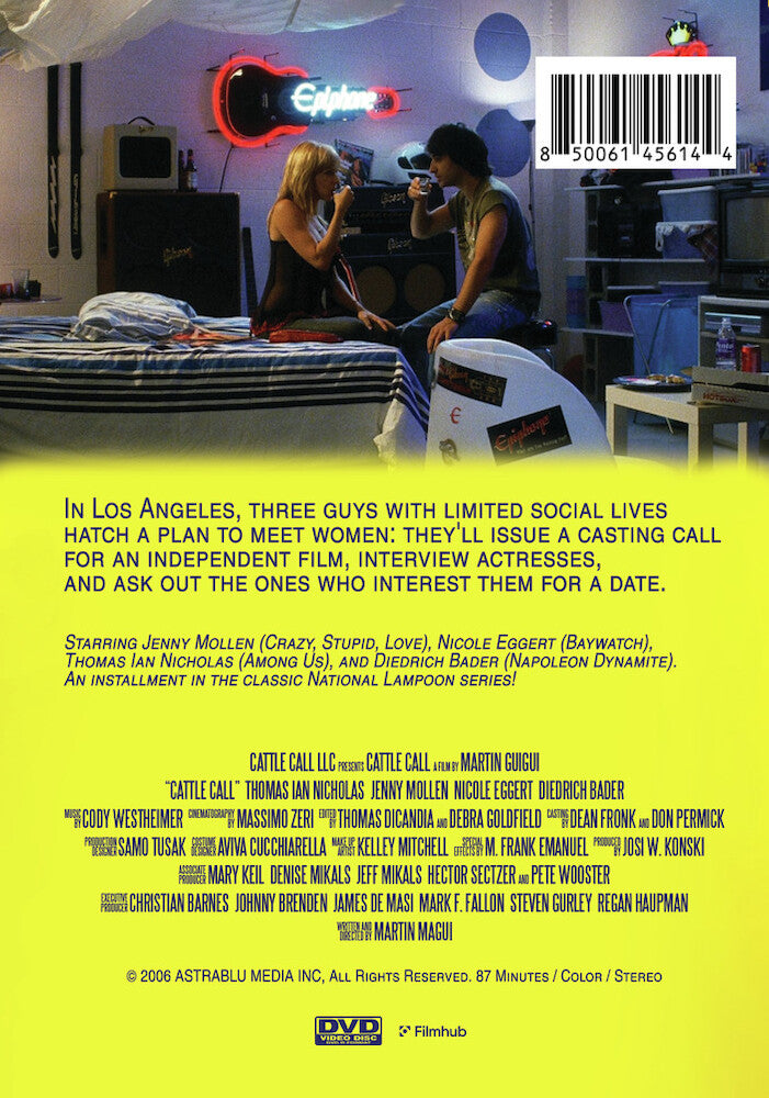 national lampoon: cattle call - Back Panel - DVD