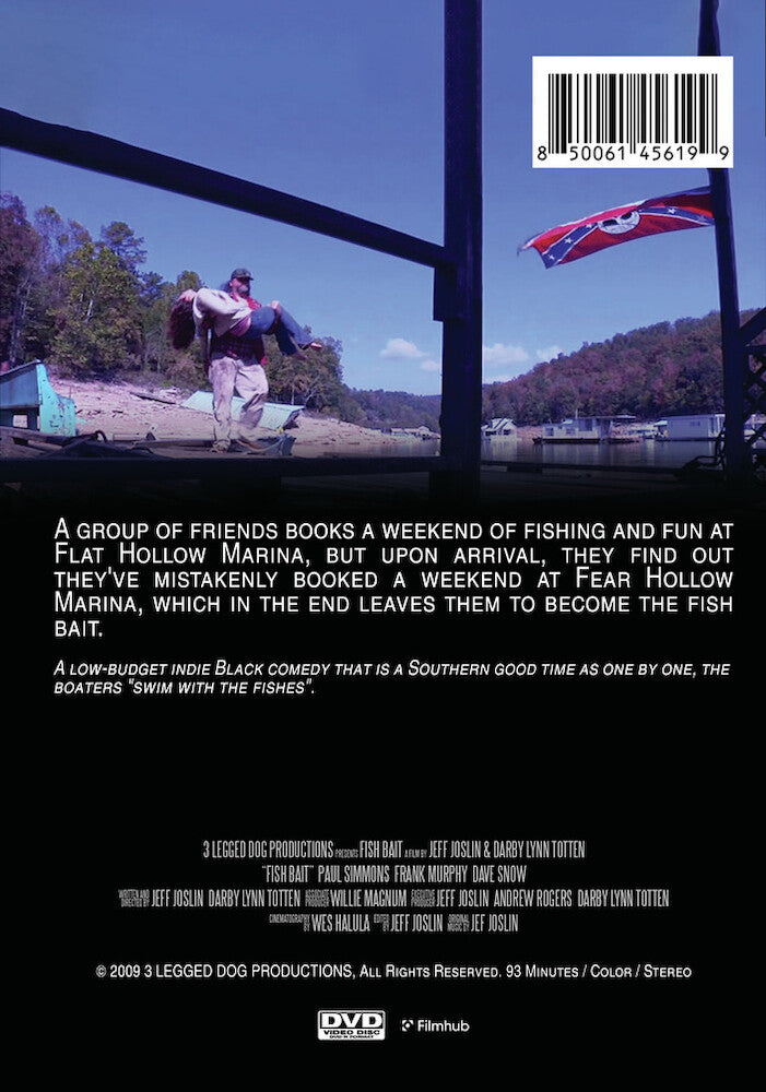 fish bait - Back Panel - DVD